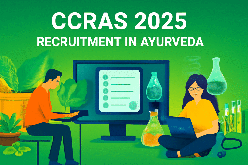 CCRAS भर्ती 2025: 389+ सरकारी नौकरियों के लिए आवेदन करें | सभी विवरण देखें