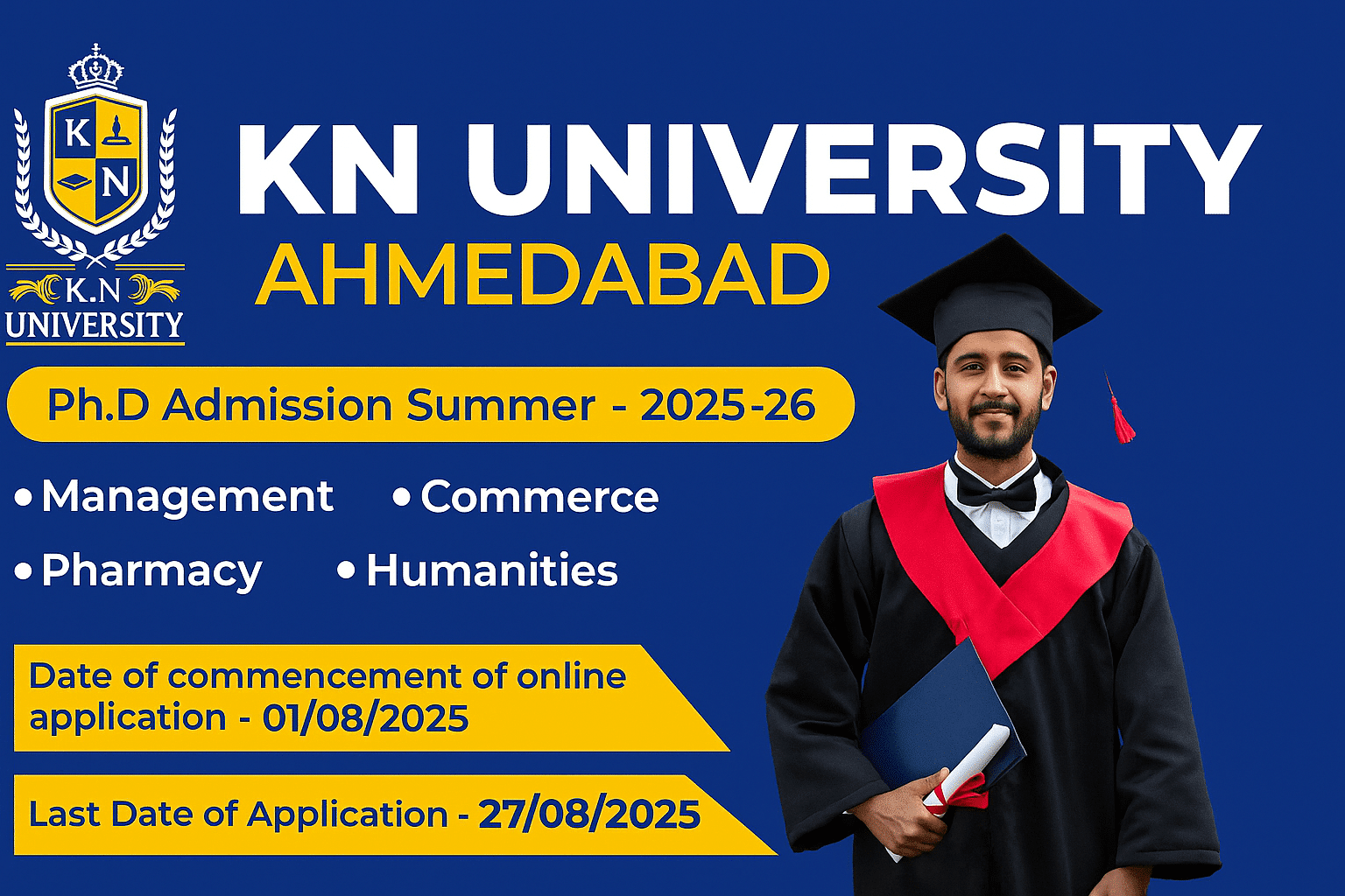 KN University Ahmedabad PhD